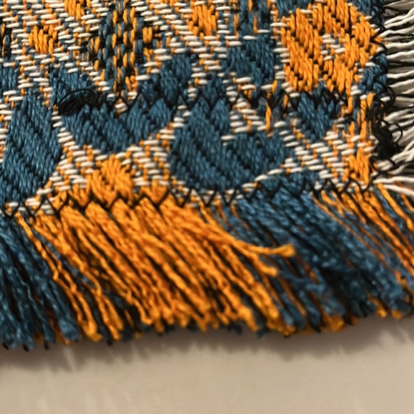 Vintage Halabi Anter set of handmade runners Israeli 35”x13.5” ea 2 unique sides - Picture 7 of 8